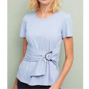 Maeve by Anthropologie side buckle tee